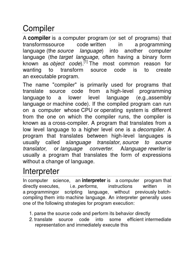 Compiler translator converter pdf assembly language compiler