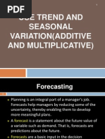 Chapter 3 - Forecasting