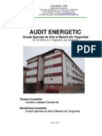 Energy Audit Targoviste Special School