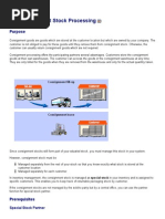 Consignment Stock Processing