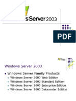 Intro To Windows 2003 Server