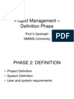 4 Definition Phase