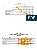 Carta Gantt Makmal Komputer 2013