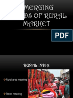 Emerging Trends of Rural Market