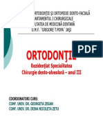Ortodontie_Rezidentiat CHIRURGIE D.a.an III