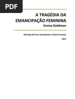 EMMA GOLDMAN - A tragédia da emancipação feminina