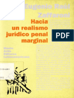 Eugenio Raul Zaffaroni Hacia Un Realismo Jurid BookFi Org