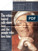 Phil Donahue Interview