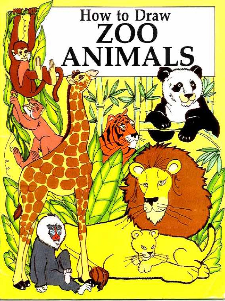 How To Draw Zoo Animals PDF