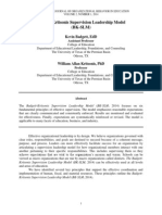 INTERNATIONAL JOURNAL OF ORGANIZATIONAL BEHAVIOR IN EDUCATION, 2 (1) 2014 - Badgett-Kritsonis Supervision Leadership Model