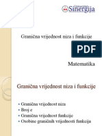 6.Granična vrijednost niza i funkcije