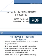 Structure Travel Industry