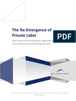 The Re-Emergence of Private Label