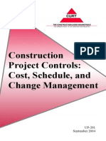 Construction Project Controls_ Cost, Schedule and Change Management