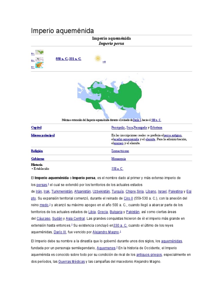 Imperio Aqueménida Pdf