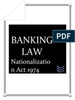 Banking Law (Nationalization Act 1974)