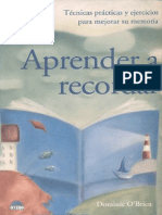 Psicologia - Aprender a Recordar