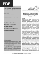 A importância dos levantamentos florístico e fitossociológico para a conservação e preservação das florestas
