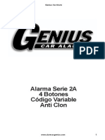 Alarma Genius 2A 4bot CV