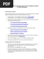 Root and Install CWM On Samsung Galaxy Note 8