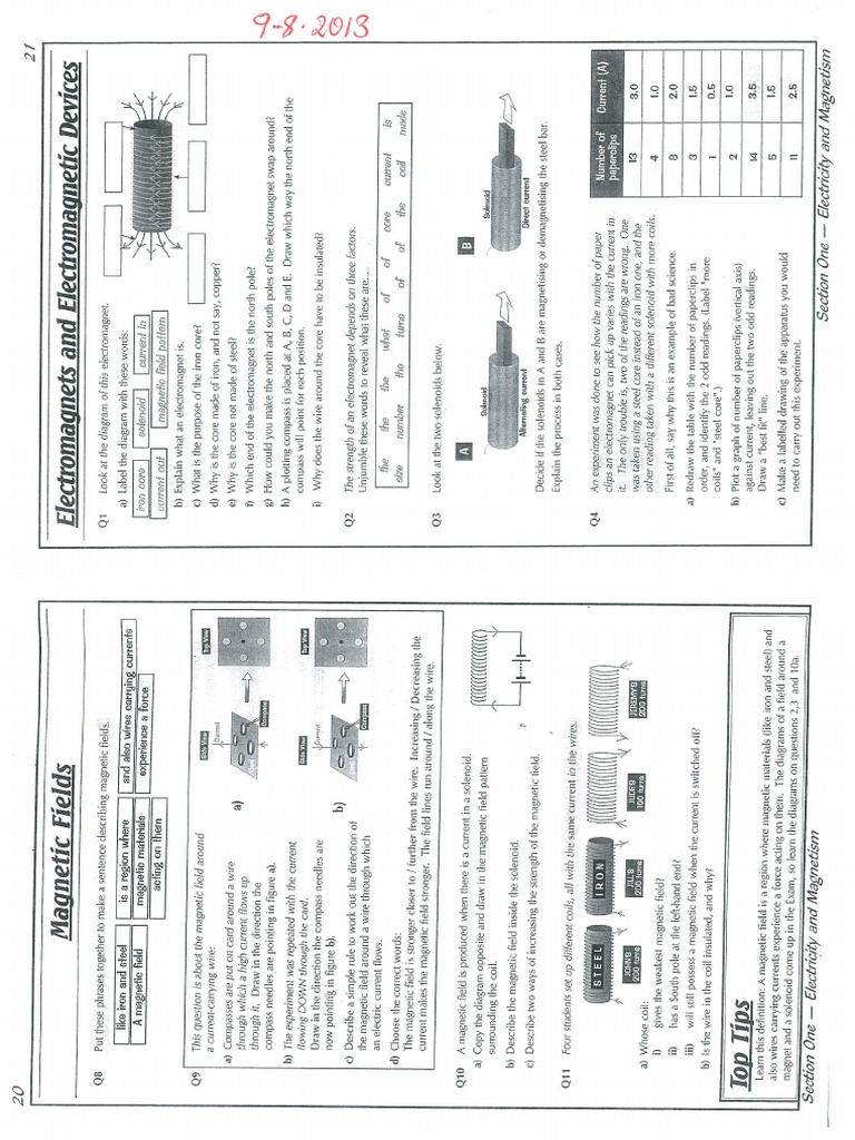 igcse physics worksheet