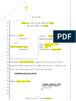 [TEMPLATE] Appear In Court Without Entering A Plea On A Citation & No Need To See A Judge