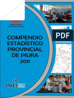 Compendio Estadístico Provincial de Piura 2011