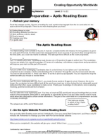 Download Final Preparation - Aptis Reading Exam Teachers by kbr8246 SN200658282 doc pdf
