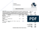 Análisis de Precio Unitario DEMOLICION DE ROCA 2 OPCIONES 9 ABR 13 PDF