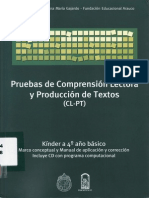 Pruebas de Comprensión