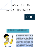 Cargas y Deudas de La Herencia