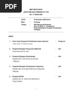 Download Contoh Format Minit Mesyuarat Terkini by Sksp Rompin SN200674230 doc pdf