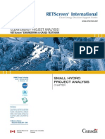 Retscreen Small Hydro Project Modeltextbook_hydro