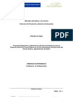 Términos de Referencia Profesional en Ordenamiento