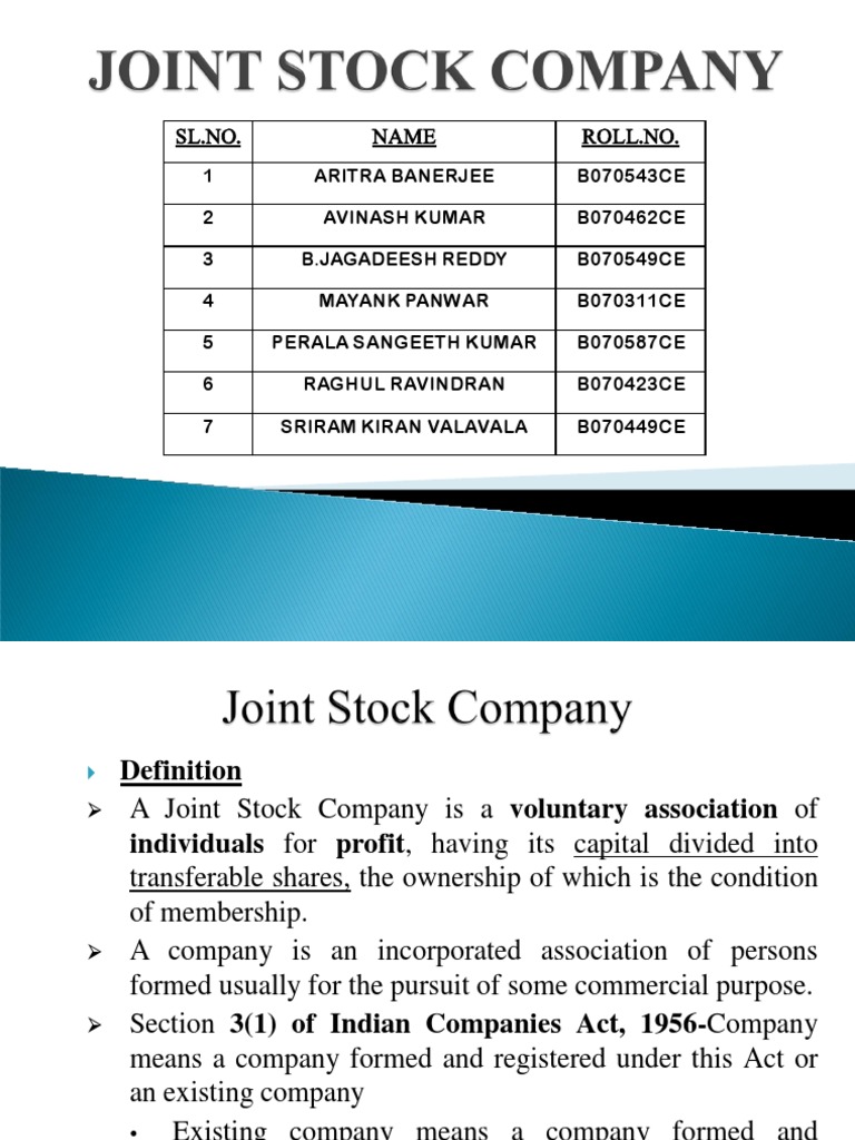 Joint Stock Company PDF Preferred Stock Stock Exchange