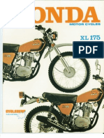 Honda XL175 CycleServ Manual