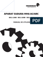 M - U - Aparate Sudura Panzer Dedeman Mma Ac - Arc 130B 160B 180B