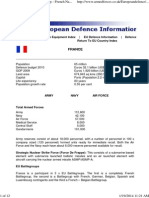 French Armed Forces - French Army - French Navy - French Air Force - European Defence Information