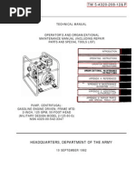 TM 5-4320-208-12P Pump Centifugal, Water