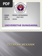 Download GETARAN mekanik PPT by Rendi Hermawan SN200705319 doc pdf