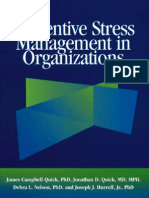 Preventive Stress Management in Organizations
