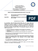 Prc Bonmemo No 1 b s 2009 Ip Icnb Io Performance Evaluation Forms for Cmo No 14 Graduates Annex