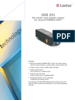 Laetus COSI221 Datasheet En