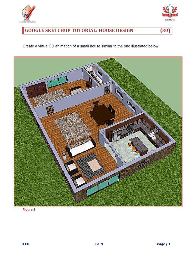 Sketchup Tutorial Brief 2014 | PDF | Sketch Up | Buildings And Structures