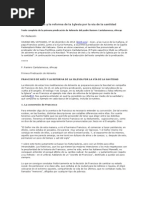 Francisco de Asís y la reforma de la Iglesia por la vía de la santidad