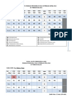 Jadual Waktu Program Pendidikan Khas Integrasi 2014