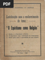 O Espiritismo como Religião