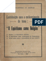 O Espiritismo Como Religião