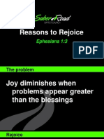 Reasons to Rejoice