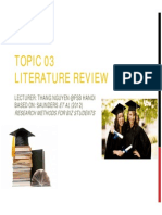 Literature Review Methods Dissertation Research